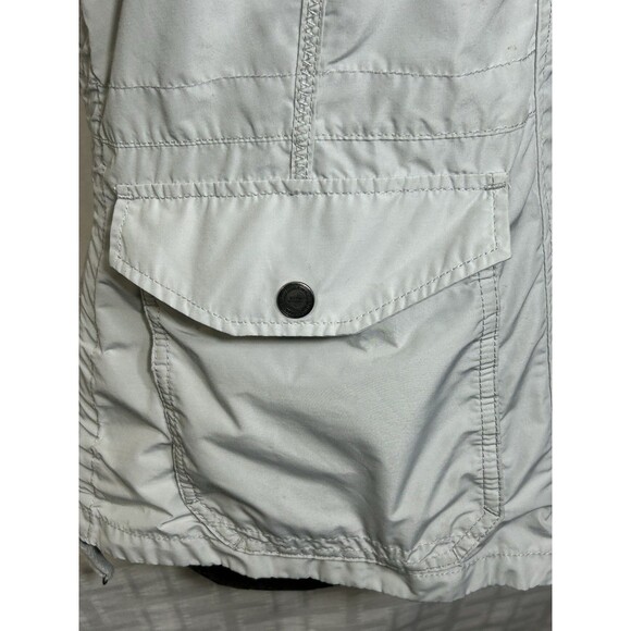 Eddie Bauer TRAVEX Trekker Vest Women's LARGE Light Gray Utility Field POCKETS - Picture 3 of 16